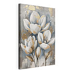 Canvas Schilderijen Schilderij van een bloem