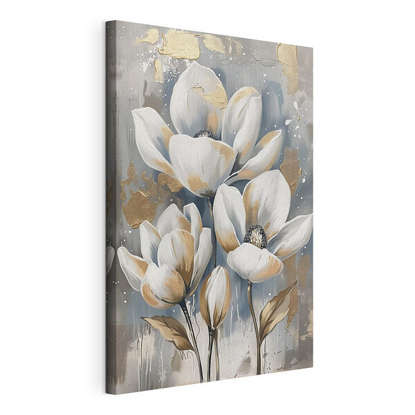 Canvas Schilderijen Schilderij van een bloem