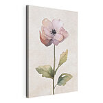 Canvas Schilderijen Delicate bloem in pasteltinten