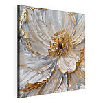 Canvas Schilderijen Elegante bloem met prachtige details