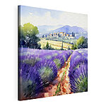 Canvas Schilderijen Aquarel van een boom