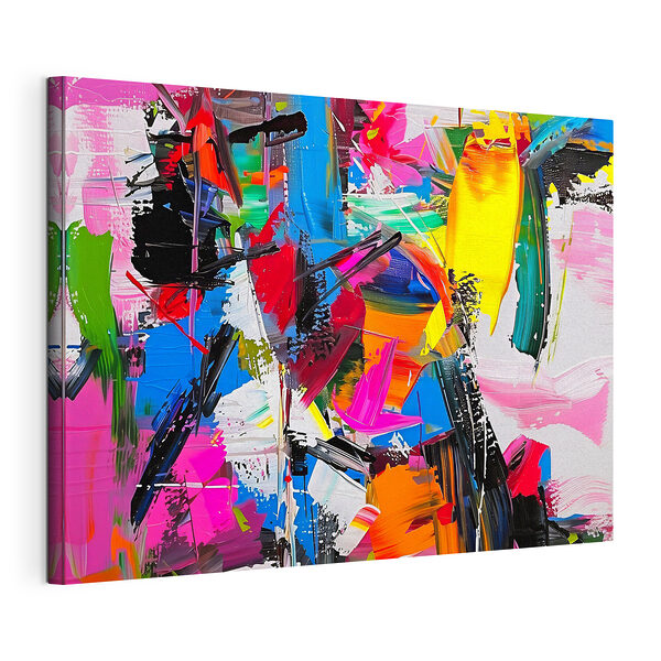 Schilderen van verschillende kleuren Canvas Schilderijen Schilderen van verschillende kleuren
