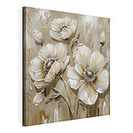 Canvas Schilderijen Elegante bloemenharmonie in de kunst