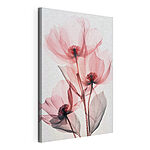 Canvas Schilderijen Fluister van roze bloesems