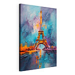 Canvas Schilderijen Schilderij van een toren