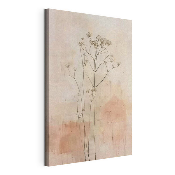 Plant met bloemen erop Canvas Schilderijen Plant met bloemen erop