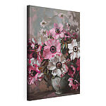 Canvas Schilderijen Schilderen van bloemen