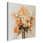 Canvas Schilderijen Schilderij van een boeket bloemen