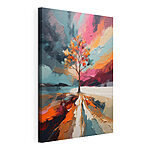 Canvas Schilderijen Canvas prints Tree in the water