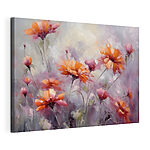 Canvas Schilderijen Schilderen van bloemen