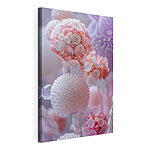 Canvas Schilderijen Delicate bollen in een dromerige tint