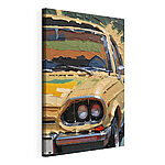 Canvas Schilderijen Klassieke auto met vintage charme