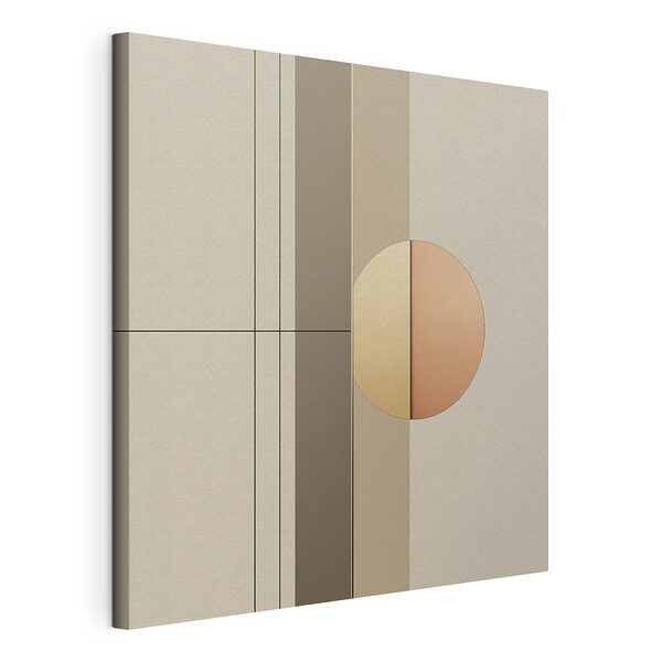 Minimalistisch ontwerp met subtiele vormen Canvas Schilderijen Minimalistisch ontwerp met subtiele vormen
