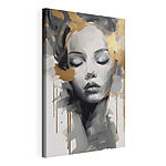 Canvas Schilderijen Een serene artistieke expressie omarmen