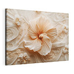 Canvas Schilderijen Delicate bloemblaadjes in zachte kleuren