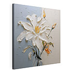 Canvas Schilderijen Schilderij van een bloem