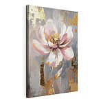 Canvas Schilderijen Schilderij van een bloem