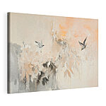 Canvas Schilderijen Schilderij van vliegende vogels in de lucht