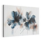 Canvas Schilderijen Aquarel van bloemen