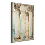 Canvas Schilderijen Groep witte pilaren