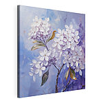 Canvas Schilderijen Schilderij van witte bloemen
