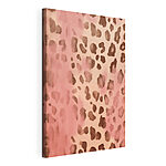 Canvas Schilderijen Roze en bruin gevlekte dierenhuid