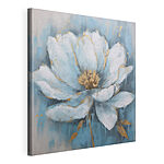 Canvas Schilderijen Prachtige bloem in zachte tinten
