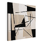 Canvas Schilderijen Zwart-wit kunst