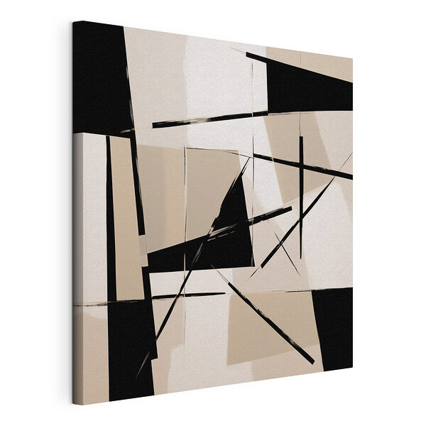 Zwart-wit kunst Canvas Schilderijen Zwart-wit kunst
