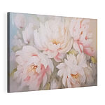 Canvas Schilderijen Wazig beeld van bloemen