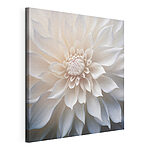 Canvas Schilderijen Delicate bloemblaadjes in zachte tinten