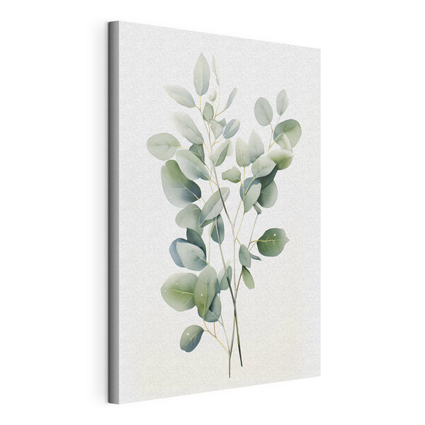 Aquarel van een plant Canvas Schilderijen Aquarel van een plant