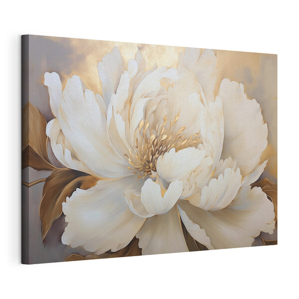 Tere bloem met zachte tinten Canvas Schilderijen Tere bloem met zachte tinten