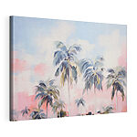 Canvas Schilderijen Schilderij van palmbomen