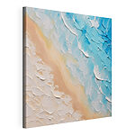 Canvas Schilderijen Schilderij van een strand