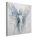 Canvas Schilderijen Schilderij van een vrouw met vleugels