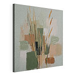 Canvas Schilderijen Een serene, op de natuur geïnspireerde abstracte compositie