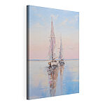 Canvas Schilderijen Twee boten op het water