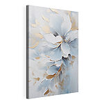 Canvas Schilderijen Schilderij van een bloem
