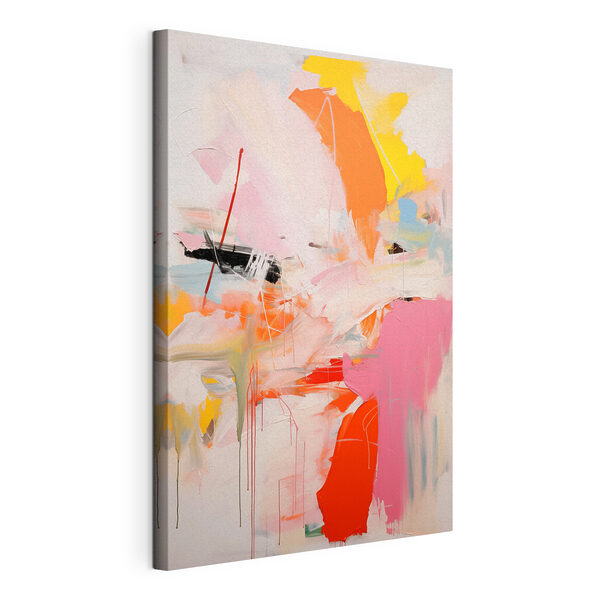 Schilderen in verschillende kleuren Canvas Schilderijen Schilderen in verschillende kleuren