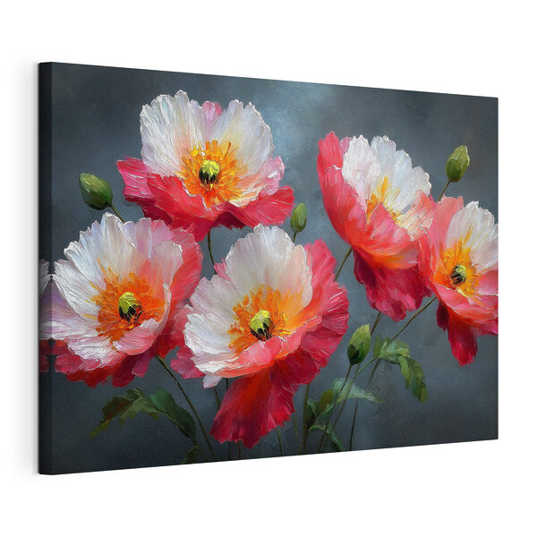 Canvas Schilderijen Boeket met bladeren