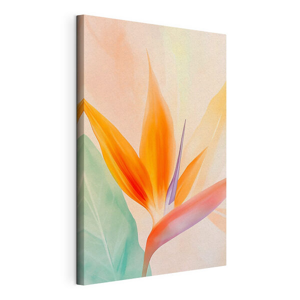 Felle kleuren van tropische schoonheid Canvas Schilderijen Felle kleuren van tropische schoonheid
