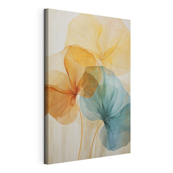 Prachtig doorschijnend bloemstuk Canvas Schilderijen Prachtig doorschijnend bloemstuk