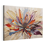 Canvas Schilderijen Schilderij van een bloem