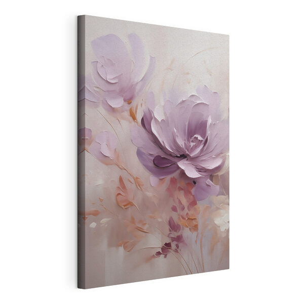 Canvas Schilderijen Schilderij van een bloem