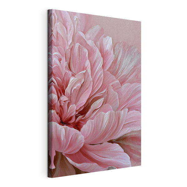 Fijne bloemblaadjes in zachte roze tinten Canvas Schilderijen Fijne bloemblaadjes in zachte roze tinten