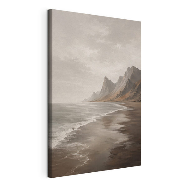 Water vlak bij het strand Canvas Schilderijen Water vlak bij het strand
