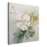 Canvas Schilderijen Schilderij van een bloem
