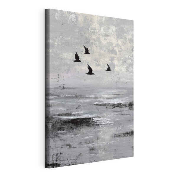 Vogels die in de lucht vliegen Canvas Schilderijen Vogels die in de lucht vliegen