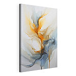 Canvas Schilderijen Kleurrijke kunst met een witte achtergrond